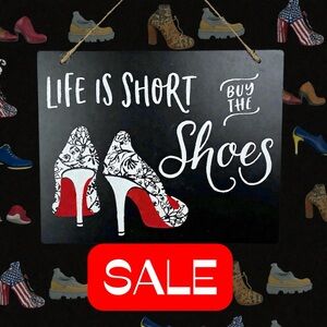 ♥️ SHOE SALE 💕 For the LOVE of SHOES ❤️ Life is short… Buy the shoes!